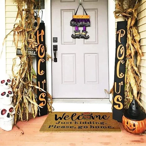 BETTERLIFE Halloween Pumpkin Entrée Tapis Salle De Bains, Accueil Accueil Décorations De Porte à La Maison, Halloween Decor Tapis Antidérapant Tapis En Plein Air Intérieur 4 BETTERLIFE Halloween Pumpkin Entrée Tapis Salle De Bains, Accueil Accueil Décorations De Porte à La Maison, Halloween Decor Tapis Antidérapant Tapis En Plein Air Intérieur – Image 4