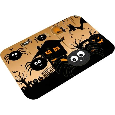 BETTERLIFE 40x60cm, Halloween Paillasson Et Décor Tapis De Sol Couverture Welcome Home Front Door Décorations 1 BETTERLIFE 40x60cm, Halloween Paillasson Et Décor Tapis De Sol Couverture Welcome Home Front Door Décorations