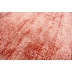 UNIVERS DECOR Tapis En Viscose Tissé à La Main Used 90 X 150 Cm - Terracotta - Terracotta -Tapis et paillasson Soldes 37769524 3
