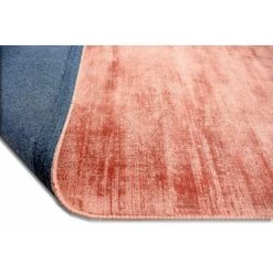 UNIVERS DECOR Tapis En Viscose Tissé à La Main Used 90 X 150 Cm - Terracotta - Terracotta -Tapis et paillasson Soldes 37769524 4