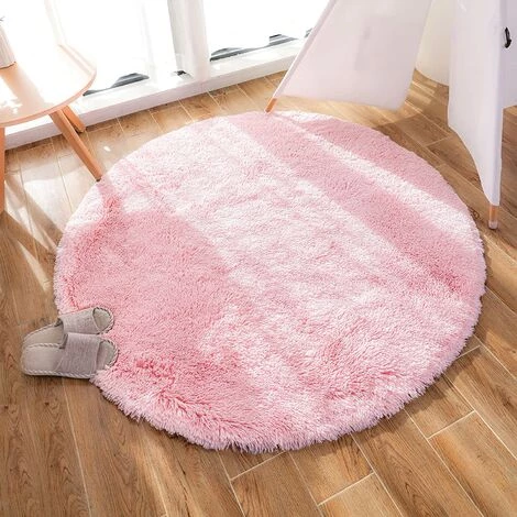 BEARSU Tapis Pour Le Salon,Tapis Moelleux D'intérieur Modernes En Velours Super Doux Et Moelleux Fluffy Soft Longhair Décoratif Coussin De Chaise Canapé Natte,Chambre Des Enfants(Blancs,100x100cm) 1 BEARSU Tapis Pour Le Salon,Tapis Moelleux D'intérieur Modernes En Velours Super Doux Et Moelleux Fluffy Soft Longhair Décoratif Coussin De Chaise Canapé Natte,Chambre Des Enfants(Blancs,100x100cm)