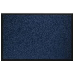 FP Paillasson Lavable Bleu Polyamide L400xl600xS8 Mm