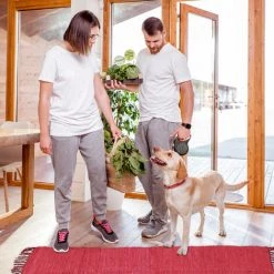 Relaxdays Tapis à Franges, 50 X 80 Cm, Coton, Tissé à La Main, Antidérapant, Lavable, Chambre, Salon, Entrée, Rouge 8 Relaxdays Tapis à Franges, 50 X 80 Cm, Coton, Tissé à La Main, Antidérapant, Lavable, Chambre, Salon, Entrée, Rouge -Tapis et paillasson Soldes 39030284 4