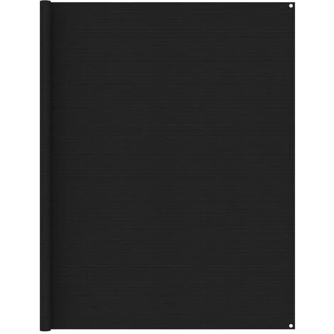 VidaXL Tapis De Tente 250x250 Cm Noir 1 VidaXL Tapis De Tente 250x250 Cm Noir