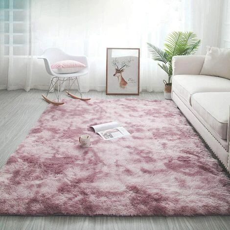 FREOSEN Tapis De Salon Shaggy 160 X 230cm En Peluche Rose Fibre De Polypropylène Souple Tapis Antidérapante Tapis De Chambre 1 FREOSEN Tapis De Salon Shaggy 160 X 230cm En Peluche Rose Fibre De Polypropylène Souple Tapis Antidérapante Tapis De Chambre