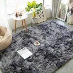 FREOSEN Tapis De Salon Shaggy 160 X 80cm En Peluche Gris Fibre De Polypropylène Souple Tapis Antidérapante 9 FREOSEN Tapis De Salon Shaggy 160 X 80cm En Peluche Gris Fibre De Polypropylène Souple Tapis Antidérapante -Tapis et paillasson Soldes 39315566 5
