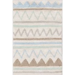 Tapis En Coton (60X95 Cm) Miko KIDS SKLUM Coton - Multicouleur Classic
