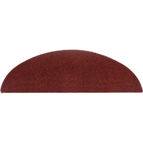 VidaXL Tapis Autoadhésifs De Marches 5 Pcs Rouge 56x17x3 Cm Aiguilleté - Rouge 5 VidaXL Tapis Autoadhésifs De Marches 5 Pcs Rouge 56x17x3 Cm Aiguilleté - Rouge – Image 5