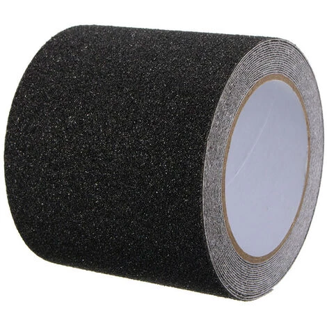 TIGA 10CM * 5M Marche D'escalier Antidérapant Adhésif (noir) 3 TIGA 10CM * 5M Marche D'escalier Antidérapant Adhésif (noir) – Image 3