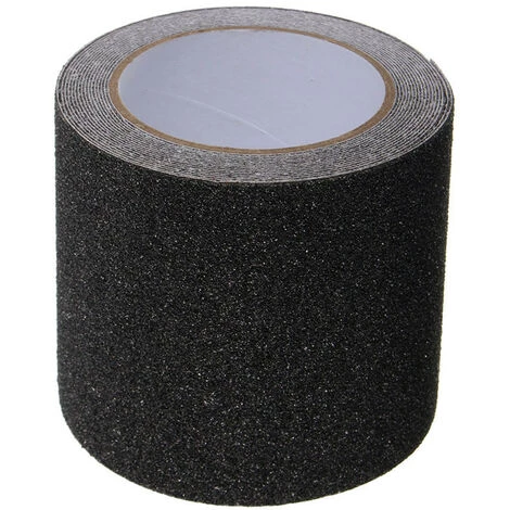 TIGA 10CM * 5M Marche D'escalier Antidérapant Adhésif (noir) 5 TIGA 10CM * 5M Marche D'escalier Antidérapant Adhésif (noir) – Image 5