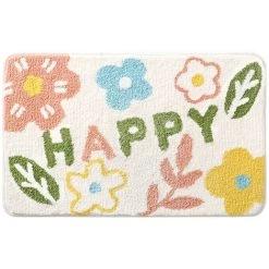 BETTERLIFE Tapis Entree Interieur, Durable Tapis Antiderapant, Paillasson Interieur, Tapis Absorbants, Entree Mat, Paillassons Pour Entrée Lavable En Machine 50CM*80CM