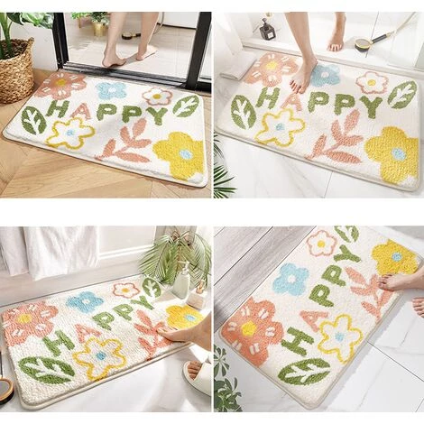 BETTERLIFE Tapis Entree Interieur, Durable Tapis Antiderapant, Paillasson Interieur, Tapis Absorbants, Entree Mat, Paillassons Pour Entrée Lavable En Machine 50CM*80CM 3 BETTERLIFE Tapis Entree Interieur, Durable Tapis Antiderapant, Paillasson Interieur, Tapis Absorbants, Entree Mat, Paillassons Pour Entrée Lavable En Machine 50CM*80CM – Image 3