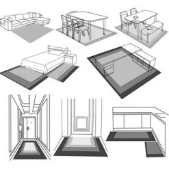 BEARSU Rond Tapis Lavable Sol D'entrée Maison Chambre,Bon Rapport,Tout Doux,très Joli,très Doux,Bonne Qualité,Fait Vraiment,Joli Tapis Rond,Diamètre 80cm Impression De Motifs De Texture De Style Ethnique 9 BEARSU Rond Tapis Lavable Sol D'entrée Maison Chambre,Bon Rapport,Tout Doux,très Joli,très Doux,Bonne Qualité,Fait Vraiment,Joli Tapis Rond,Diamètre 80cm Impression De Motifs De Texture De Style Ethnique -Tapis et paillasson Soldes 40002212 5