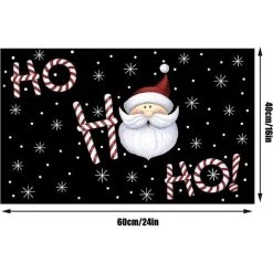 ECHOO Paillasson De Noël Patchwork Décoration De La Maison Paillassons Antidérapants Intérieur Tapis D'entrée Tapis Personnalisé Tapis De Sol Tapis De Sol Antidérapant D'impression De Noël Créatif 60x40cm,A#01 8 ECHOO Paillasson De Noël Patchwork Décoration De La Maison Paillassons Antidérapants Intérieur Tapis D'entrée Tapis Personnalisé Tapis De Sol Tapis De Sol Antidérapant D'impression De Noël Créatif 60x40cm,A#01 -Tapis et paillasson Soldes 40013051 4