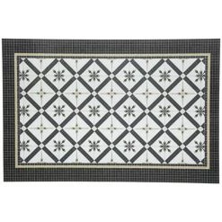 Atmosphera - Tapis Décoratif En Vinyle 50 X 75 Cm - Mosaique