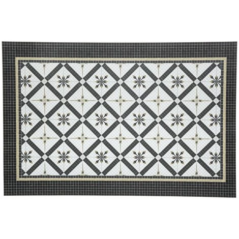 Atmosphera - Tapis Décoratif En Vinyle 50 X 75 Cm - Mosaique 1 Atmosphera - Tapis Décoratif En Vinyle 50 X 75 Cm - Mosaique