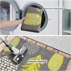 BRIDAY Tapis De Porte D'Entrée Interieur Paillassons Exterieur Paillassons Pour Entrée 45x70 Cm Antidérapant Tapis De Porte Cuisine Salle De Bain Couloirs -Tapis et paillasson Soldes 40433642 3