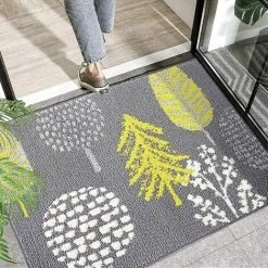 BRIDAY Tapis De Porte D'Entrée Paillasson Exterieur Grande Taille Tapis Entrée Absorbant Tapis De Porte Antiderapant Lavable Tapis Pour Exterieur Intérieur 80x110cm -Tapis et paillasson Soldes 40433643 4