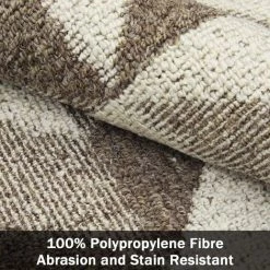 BRIDAY Paillasson Lavable En Machine Tapis De Porte Entrée Intérieur Absorbant Paillasson Extérieur Antidérapant Pour Votre Porte Maison Paillasson Marron 50*80cm -Tapis et paillasson Soldes 40434127 5