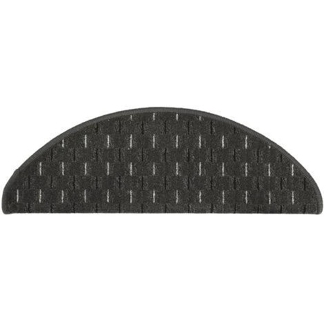 VidaXL Tapis D'escalier 15 Pcs Anthracite 65x25 Cm - Anthracite 5 VidaXL Tapis D'escalier 15 Pcs Anthracite 65x25 Cm - Anthracite – Image 5