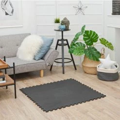 LITTLETOM 10 Tapis De Sol épais Pour Bébé Enfant - 30x30 Dalles Puzzle Carré En Mousse EVA -Tapis et paillasson Soldes 40503405 3