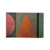 WADIGA Paillasson En Coco Multicolore Formes Géométriques - Multicolore