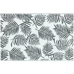 HAPPYSHOPPING Tapis D'exterieur Blanc Et Noir 80x150 Cm PP 9 HAPPYSHOPPING Tapis D'exterieur Blanc Et Noir 80x150 Cm PP -Tapis et paillasson Soldes 40592263 5
