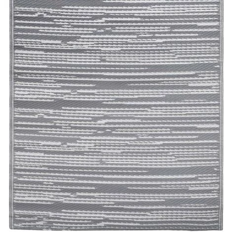 HAPPYSHOPPING Tapis D'exterieur Gris 80x150 Cm PP 4 HAPPYSHOPPING Tapis D'exterieur Gris 80x150 Cm PP – Image 4