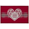 DOUCEUR D'INTÉRIEUR Tapis Rectangle 50x80 Cm Sweet Heart - Rouge