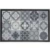 THE HOME DECO FACTORY Tapis En PVC Imprimé Carreaux De Ciment 40 X 60 Cm Multicolore - Multicolore