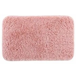 Paris Prix - Tapis Imitation Fourrure Enfant "queeny" 50x80cm Rose