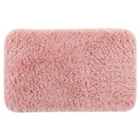 Paris Prix - Tapis Imitation Fourrure Enfant "queeny" 50x80cm Rose 1 Paris Prix - Tapis Imitation Fourrure Enfant "queeny" 50x80cm Rose