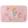 Paris Prix - Tapis Enfant Imprimé "fée Des Bois" 45x75cm Rose