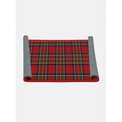 Doge Milano Chemin De Cuisine, 100% Made In Italy, Tapis Antitache Avec Impression Numérique, Chemin De Table Antidérapant Et Lavable, Modèle De Noël - Charlie, Cm 180x52