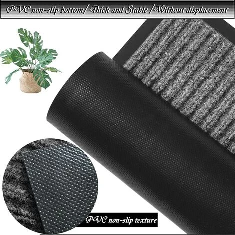 AIDUCHO Tapis Exterieur Terrasse Paillasson Extérieur Et Interieur Tapis Entree Antidérapant Et Anti-Poussière Tapis De Porte Lavable Cuttable Couloir Chambre - 40 * 60cm Vert 3 AIDUCHO Tapis Exterieur Terrasse Paillasson Extérieur Et Interieur Tapis Entree Antidérapant Et Anti-Poussière Tapis De Porte Lavable Cuttable Couloir Chambre - 40 * 60cm Vert – Image 3