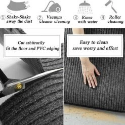 AIDUCHO Tapis Exterieur Terrasse Paillasson Extérieur Et Interieur Tapis Entree Antidérapant Et Anti-Poussière Tapis De Porte Lavable Cuttable Couloir Chambre - 40 * 60cm Vert 9 AIDUCHO Tapis Exterieur Terrasse Paillasson Extérieur Et Interieur Tapis Entree Antidérapant Et Anti-Poussière Tapis De Porte Lavable Cuttable Couloir Chambre - 40 * 60cm Vert -Tapis et paillasson Soldes 41413874 5