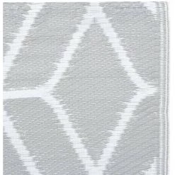 HAPPYSHOPPING Tapis D'exterieur Gris 190x290 Cm PP -Tapis et paillasson Soldes 41419008 4