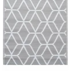HAPPYSHOPPING Tapis D'exterieur Gris 190x290 Cm PP -Tapis et paillasson Soldes 41419008 5