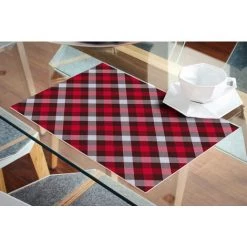 Doge Milano Set De 2 Sets De Table Rectangulaires, 100% Made In Italy, Sets De Table Américains Avec Impression Numérique, Antidérapants Et Lavables, Modèle De Noël - Warren, 40x30 Cm -Tapis et paillasson Soldes 41571159 3