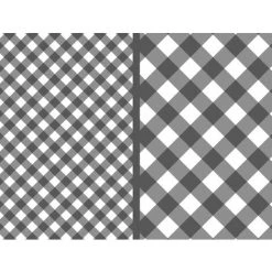 Doge Milano Set De 2 Sets De Table Rectangulaires, 100% Made In Italy, Sets De Table Américains Avec Impression Numérique, Antidérapants Et Lavables, Modèle Glam - Viviane, Cm 40x30