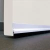 Bande D'étanchéité Sous La Porte Vis Fringes 125Cm Aluminium Blanc Burcasa 127450