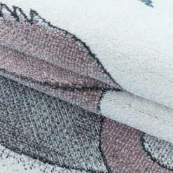 FUNNY DINOSAURE - Tapis D'enfant Rond- Rose 160 X 160 Cm -Tapis et paillasson Soldes 42193604 5