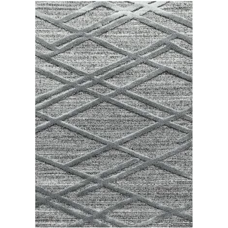 PISA ASIMA - Tapis Berbère à Relief - Gris 080 X 150 Cm 2 PISA ASIMA - Tapis Berbère à Relief - Gris 080 X 150 Cm – Image 2