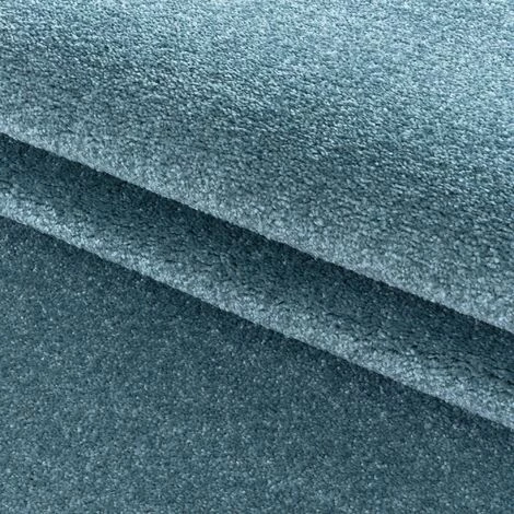 RIO COLORS - Tapis Uni à Poils Ras - Bleu 080 X 150 Cm 5 RIO COLORS - Tapis Uni à Poils Ras - Bleu 080 X 150 Cm – Image 5