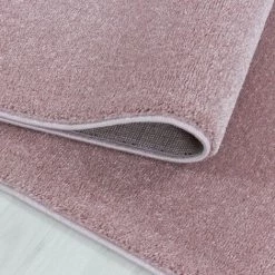 RIO COLORS - Tapis Uni à Poils Ras - Rose 080 X 250 Cm -Tapis et paillasson Soldes 42194123 4
