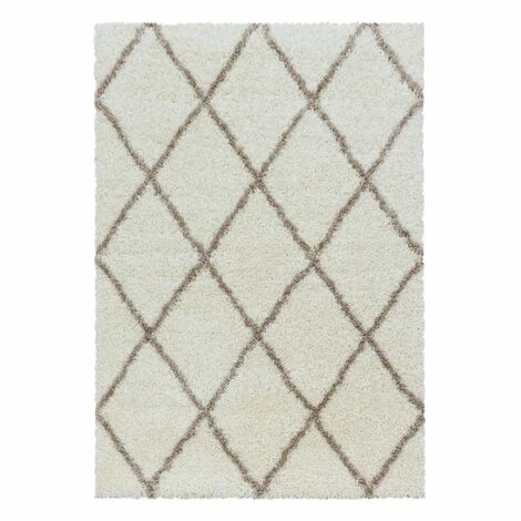 ALVOR BERBERE - Tapis De Style Berbère - Ivoire Et Beige 060 X 110 Cm 2 ALVOR BERBERE - Tapis De Style Berbère - Ivoire Et Beige 060 X 110 Cm – Image 2