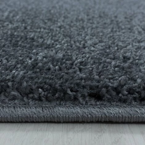 RIO COLORS - Tapis Uni à Poils Ras - Anthracite 120 X 170 Cm 3 RIO COLORS - Tapis Uni à Poils Ras - Anthracite 120 X 170 Cm – Image 3