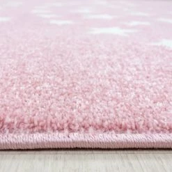 BAMBI ETOILE - Tapis Enfant - Rose 080 X 150 Cm -Tapis et paillasson Soldes 42195347 4