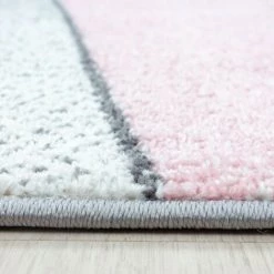 BETA MARBRE - Tapis Effet Marbre - Rose & Gris 080 X 150 Cm -Tapis et paillasson Soldes 42195369 3