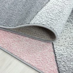 BETA MARBRE - Tapis Effet Marbre - Rose & Gris 080 X 150 Cm -Tapis et paillasson Soldes 42195369 4